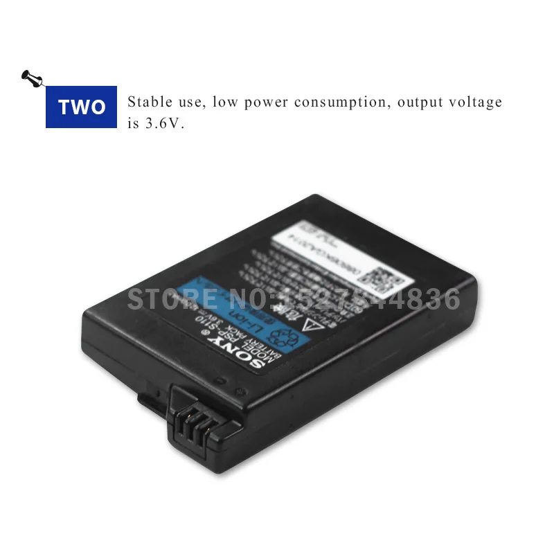 3 6 V SONY 1200mAh литиевая аккумуляторная батарея для PSP 2000 3000 PSP-S110 консоль запасная