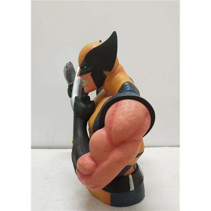 Disney Marvel Wolverine Piggy Bank X-Men Avengers Half-Length Decoration Resin Creative Model For Children | Игрушки и хобби