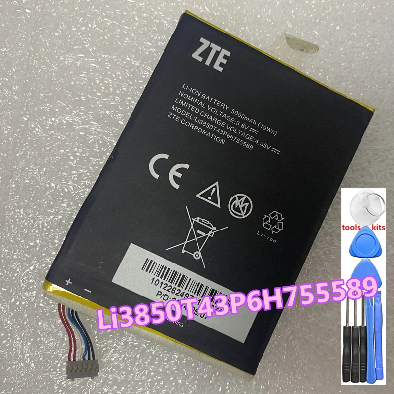 

Аккумулятор для ZTE 203Z, GL09P, ZTE 203Z, 5000 мА · ч, Li3850T43P6H755589