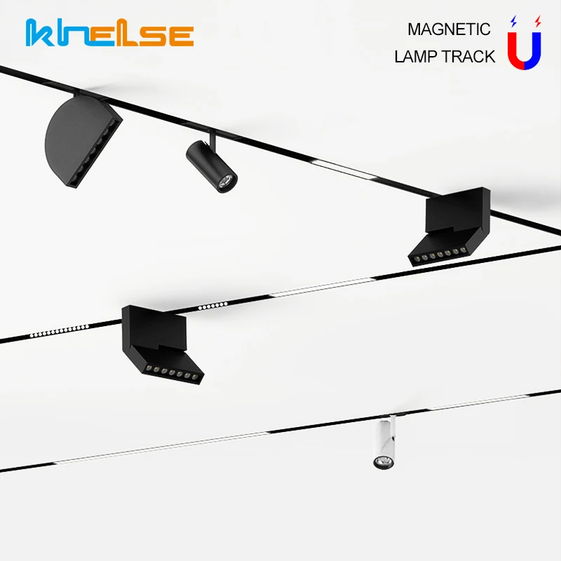 Алюминиевые потолочные встраиваемые креативные светодиодные магнитные