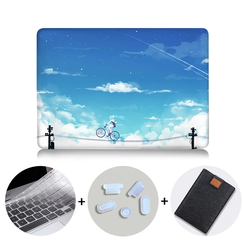 MTT чехол для ноутбука Macbook Air 11 13 дюймов чехол для Apple Mac book Pro retina 12 13,3 15 16 с сенсорной панелью A1706 A1989 A1932 - Цвет: MB15