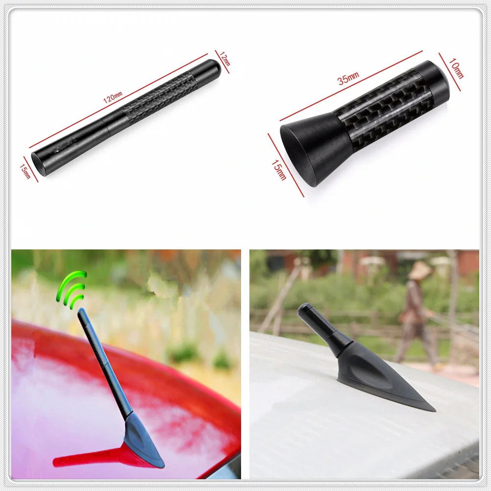 Автомобильная универсальная Антенна из углеродного волокна для коротких