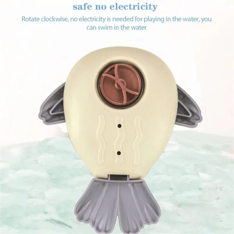 

Bath Toys Baby Water Chain Clockwork Cute Cartoon Animal Dolphin Infant Swim Penguin Kids Beach Water Bath Toy Classic Toy