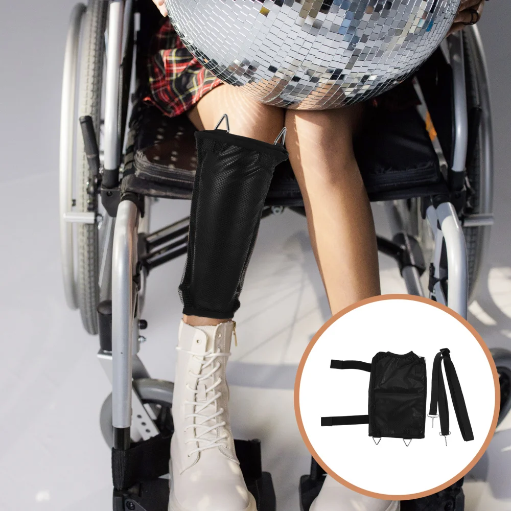 

1pc 2000ml Nursing Drainage Bag Portable Urine Bag for the Elderly (Black)