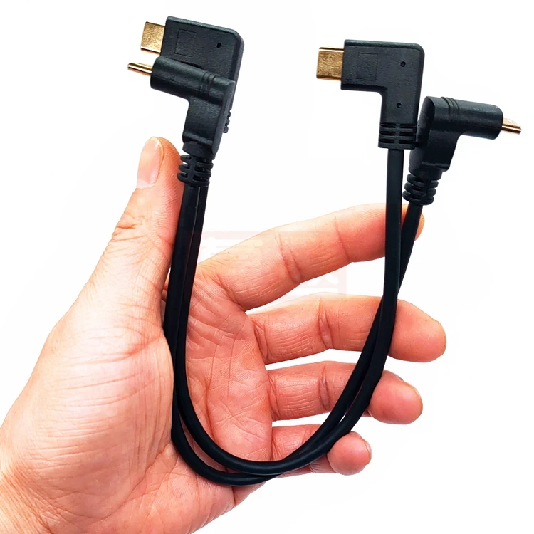 Фото Daten Kabel Extender Schwarz Teile Telefon Ersatz Тип C Stecker Auf Männliche TPE USB 3,1 Verlängerung 10 Гб/с 1 футов 2 фута 3,3 фута 6f №1