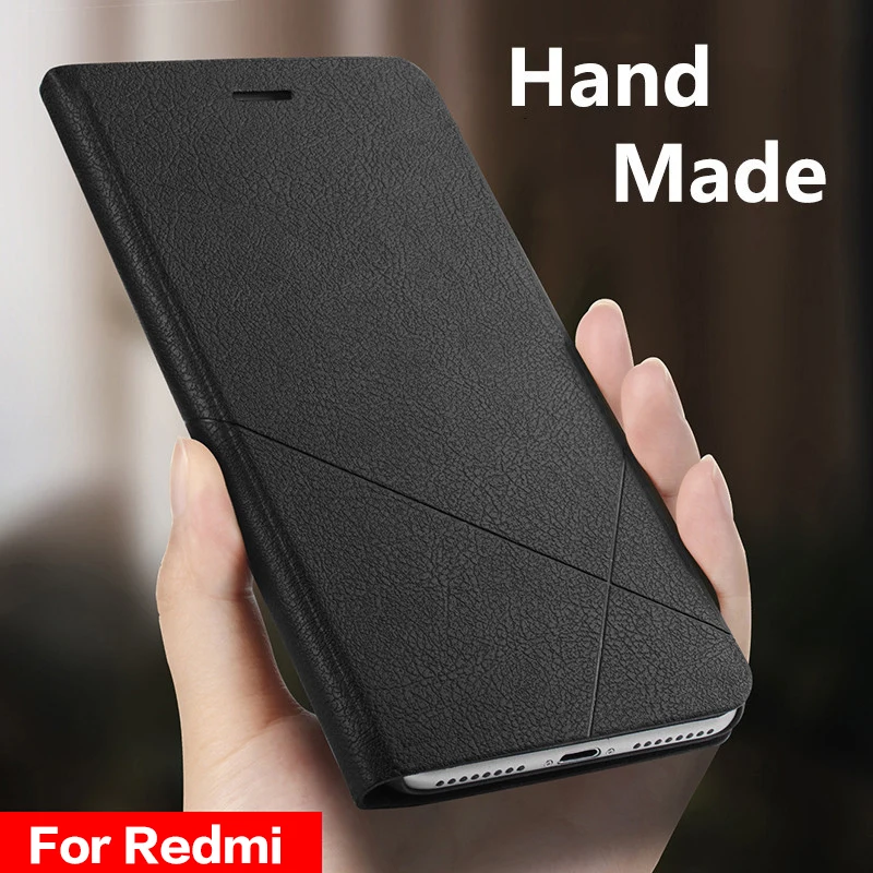 Флип-чехол для Xiaomi Redmi Note 9 Pro 8 8T 7 6 чехол-книжка 8A 7A 5A 4X 4A 4 3S 3 K30 кожаный со слотом