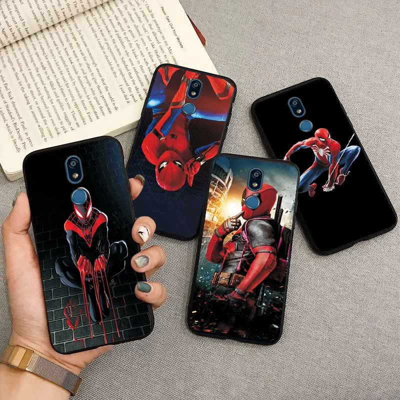 Для LG K4 K7 черный ТПУ чехол для телефона чехол для LG k7 K8 чехол с защитной крышкой для LG K8 K10 K12 плюс K40 X4 чехол s