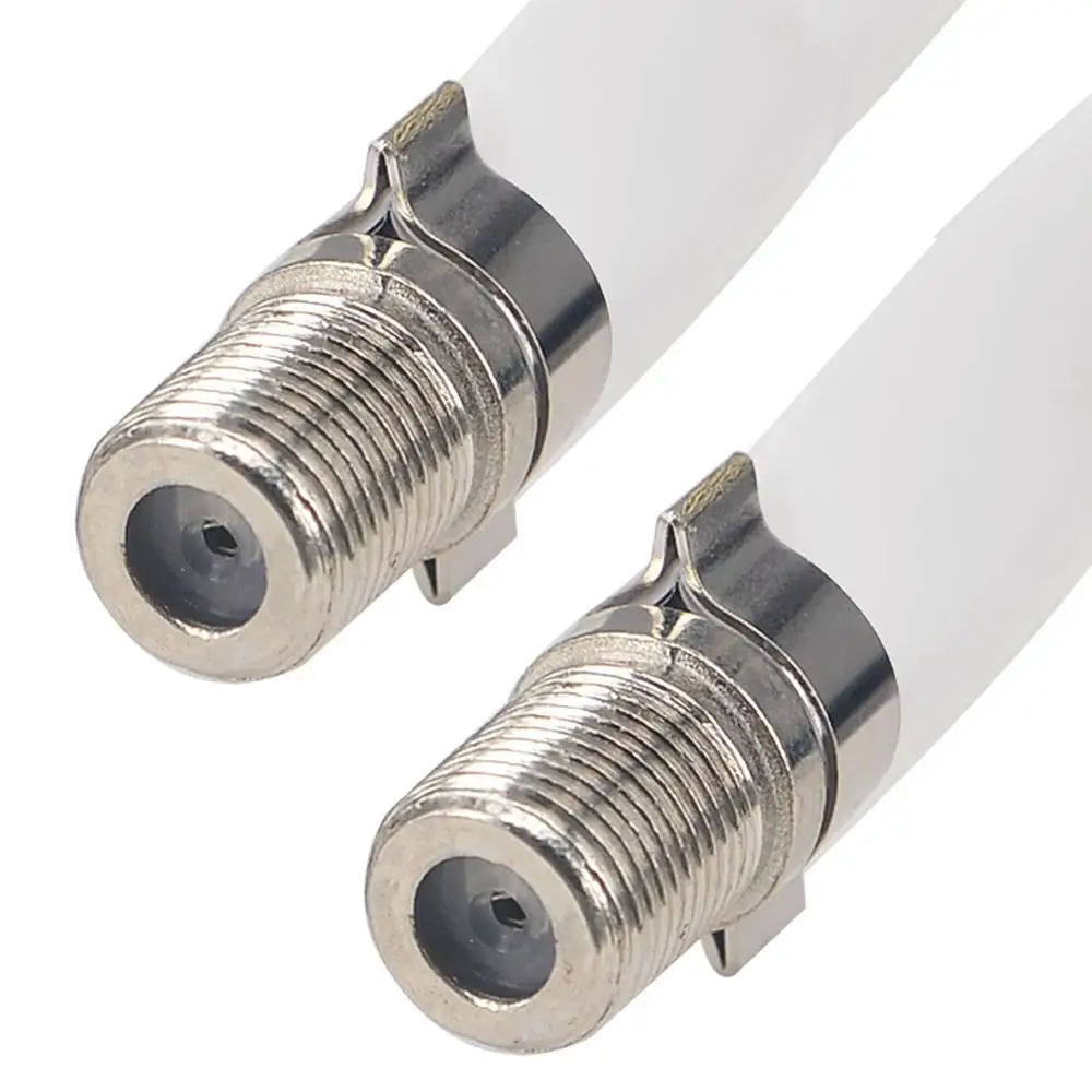 Ультраплоский коаксиальный кабель с разъемом F Высокочастотный плоский для окон