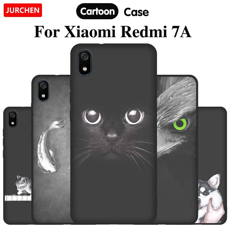 Чехол EiiMoo для Xiaomi Redmi 7A чехол силиконовый задней панели телефона Xaomi мягкий из ТПУ