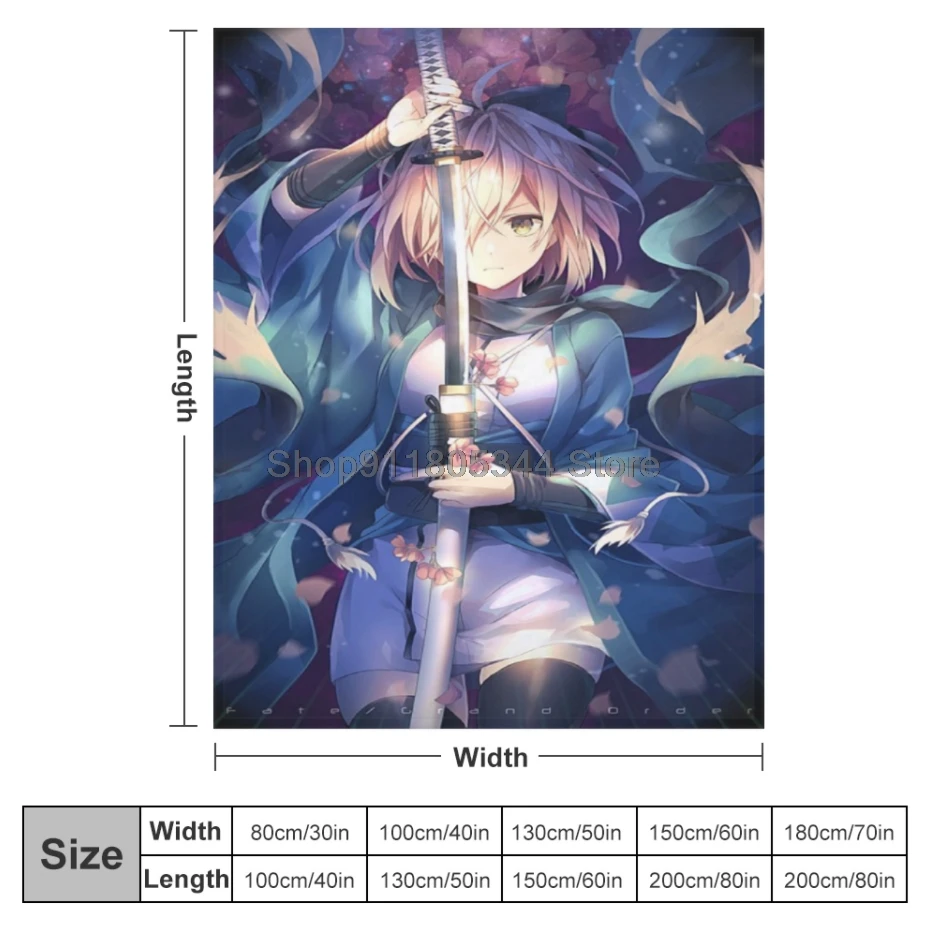 

Fate Grand заказ, одеяло, пушистое теплое одеяло для зимнего постельного белья, 3D печать, мягкое Флисовое одеяло