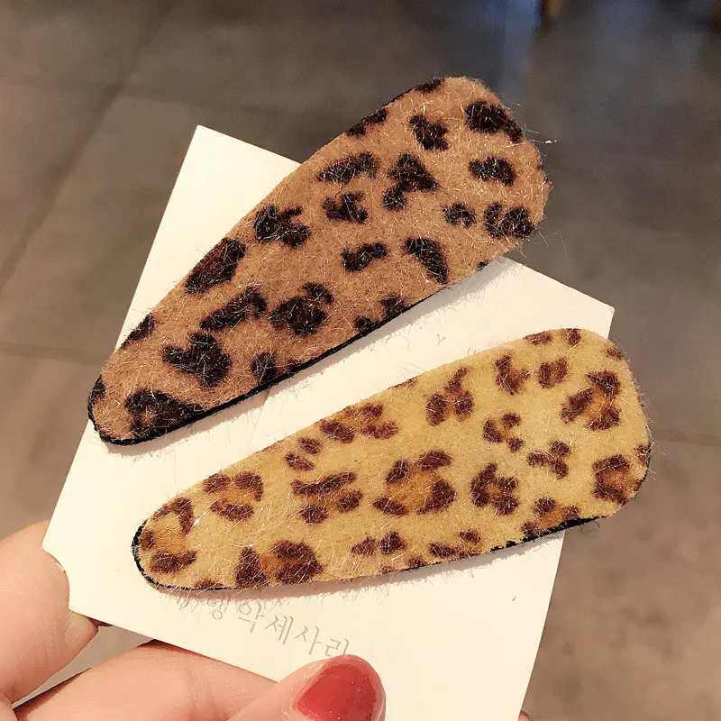 1 шт. осень и зима новый модный Леопардовый симпатичный помпон для девочек дикий