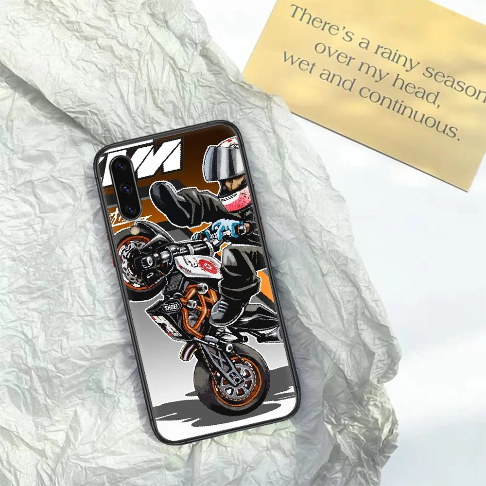 

KTN Motorcycle Logo Phone Case For Samsung Galaxy A10 A20 A30 E A40 A50 A51 A70 A71 A J 5 6 7 8 2016 2017 2018 black Prime