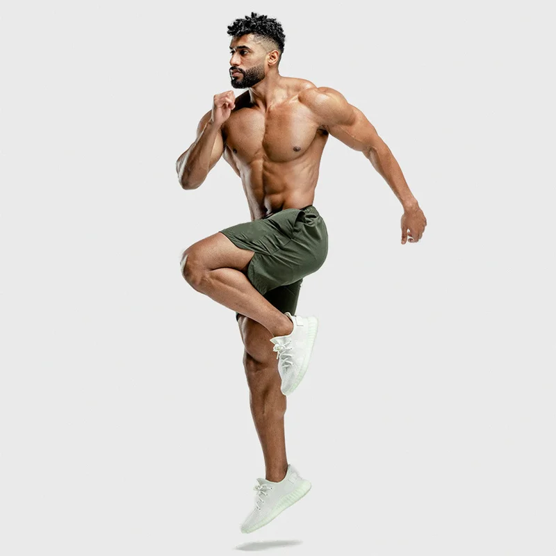 Шорты мужские быстросохнущие спортивные короткие штаны для спортзала