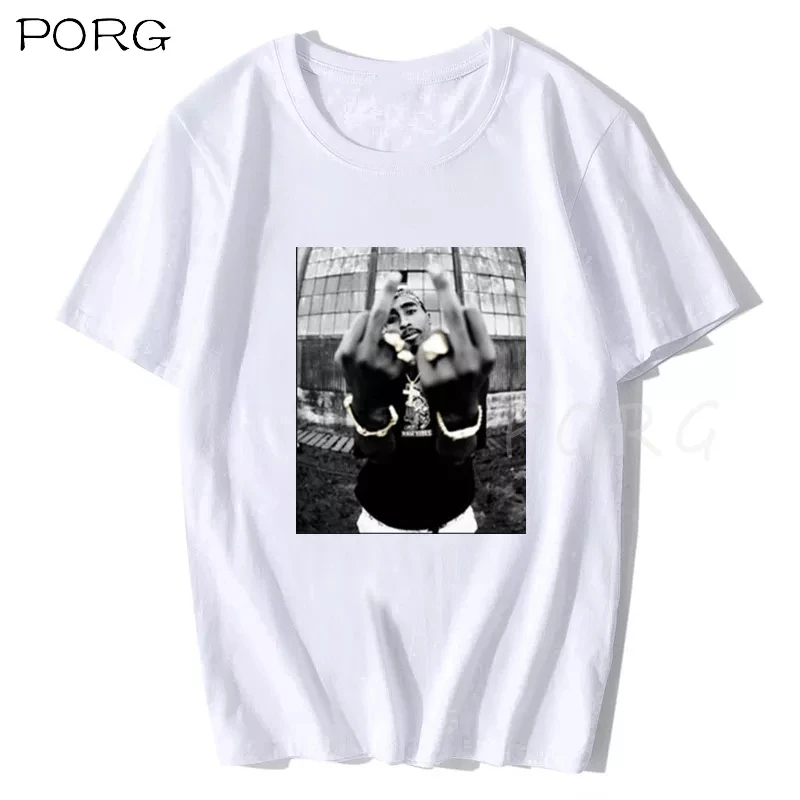 

2pac Tupac Shakur Casual Street Wear Mens Fashion Hiphop Rap Star Cool T-shirt Short Sleeve Cotton Tee Top Vintage T Shirt 2020