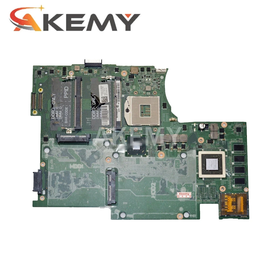 

DAGM7MB1AE1 Laptop motherboard for Dell XPS 17 L702X original mainboard HM67