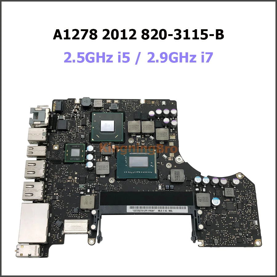 Протестированная оригинальная материнская плата для Macbook Pro 13 дюймов A1278 C2D i5 i7 2008