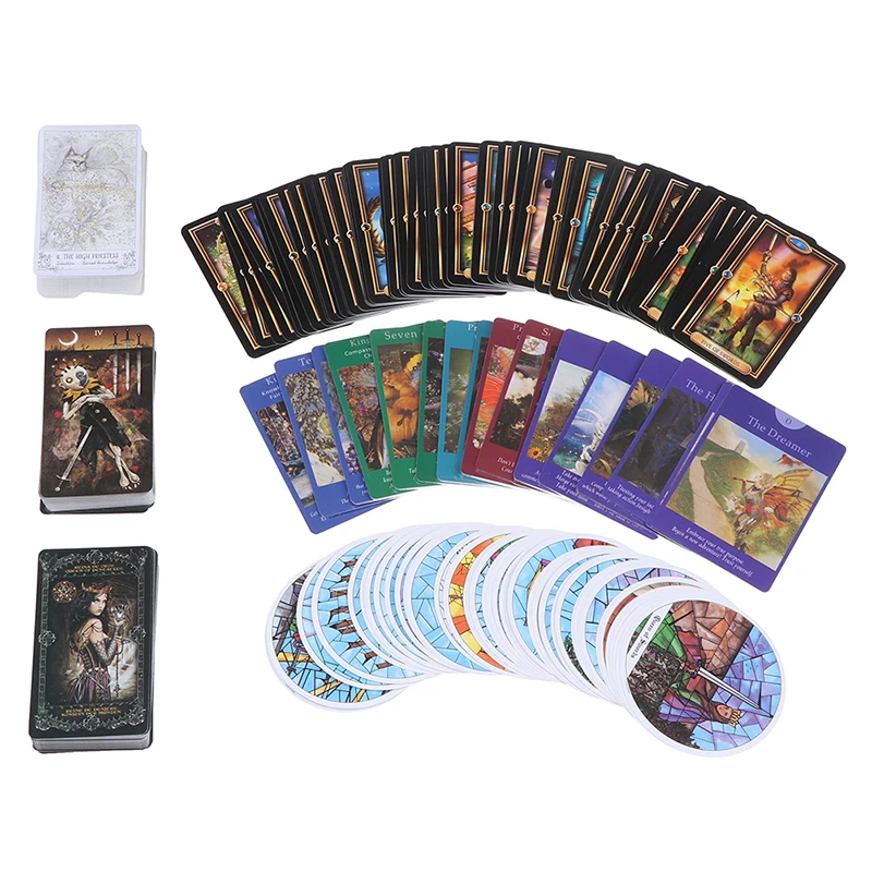 Сказочные карты Таро Deck Radleigh Valentine иллюстрации Вечерние игры Divination высокое