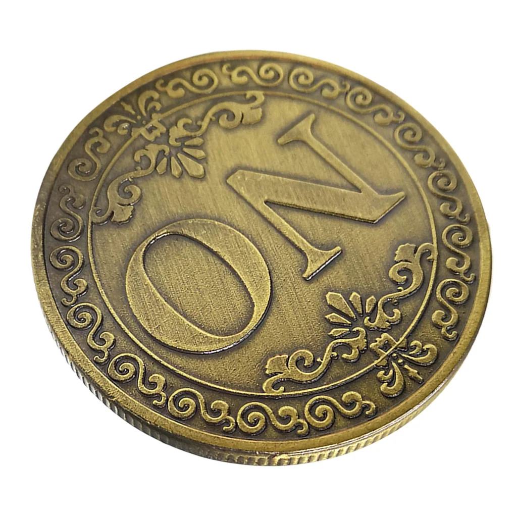 

Yes/No Decision Making Souvenir Commemorative Cions Arts Collectible
