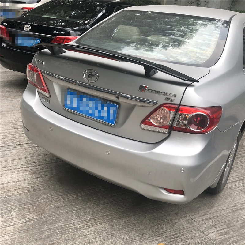 Спойлер для Corolla 2006-2013 спойлер Toyota TF высококачественный из АБС-пластика заднего