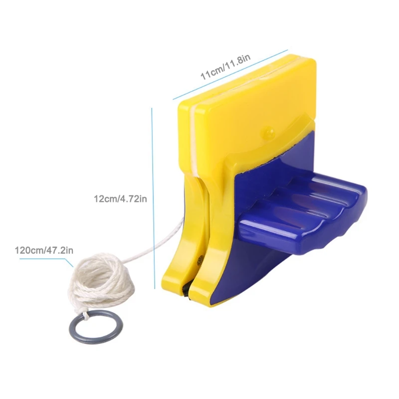 Limpiador de ventanas magn&eacute;tico de doble cara, cepillo de limpieza de vidrio, limpiaparabrisas dom&eacute;stico-5
