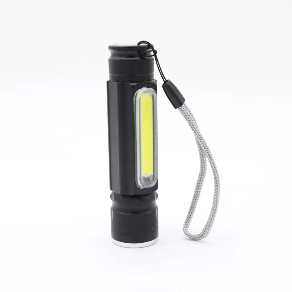 Светодиодный магнитный USB фонарик с зарядным устройством CREE T6 COB