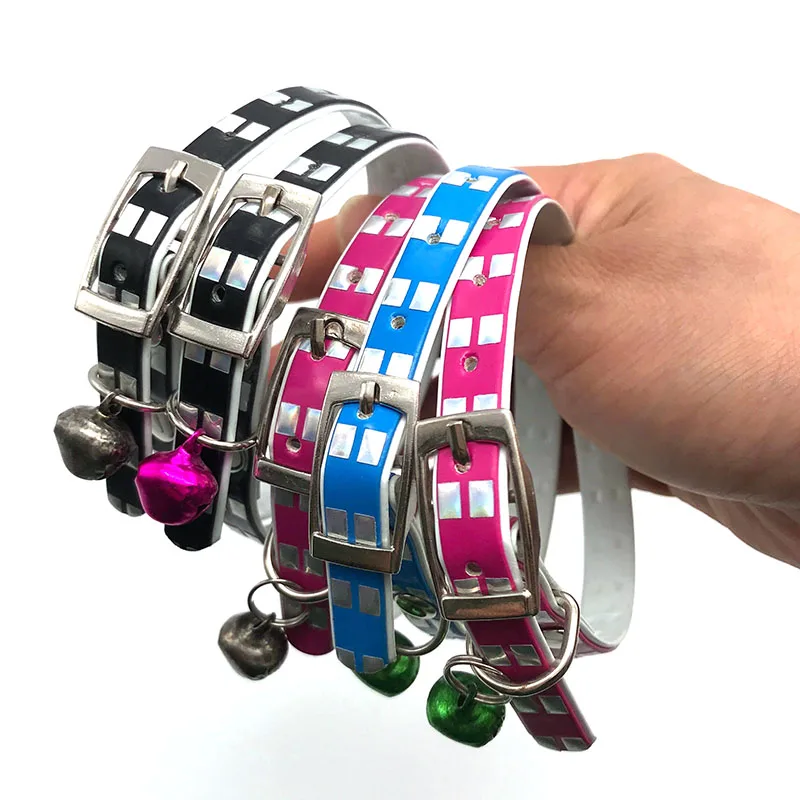 Милый ошейник для кошек с колокольчиком маленьких собак Регулируемый изделие