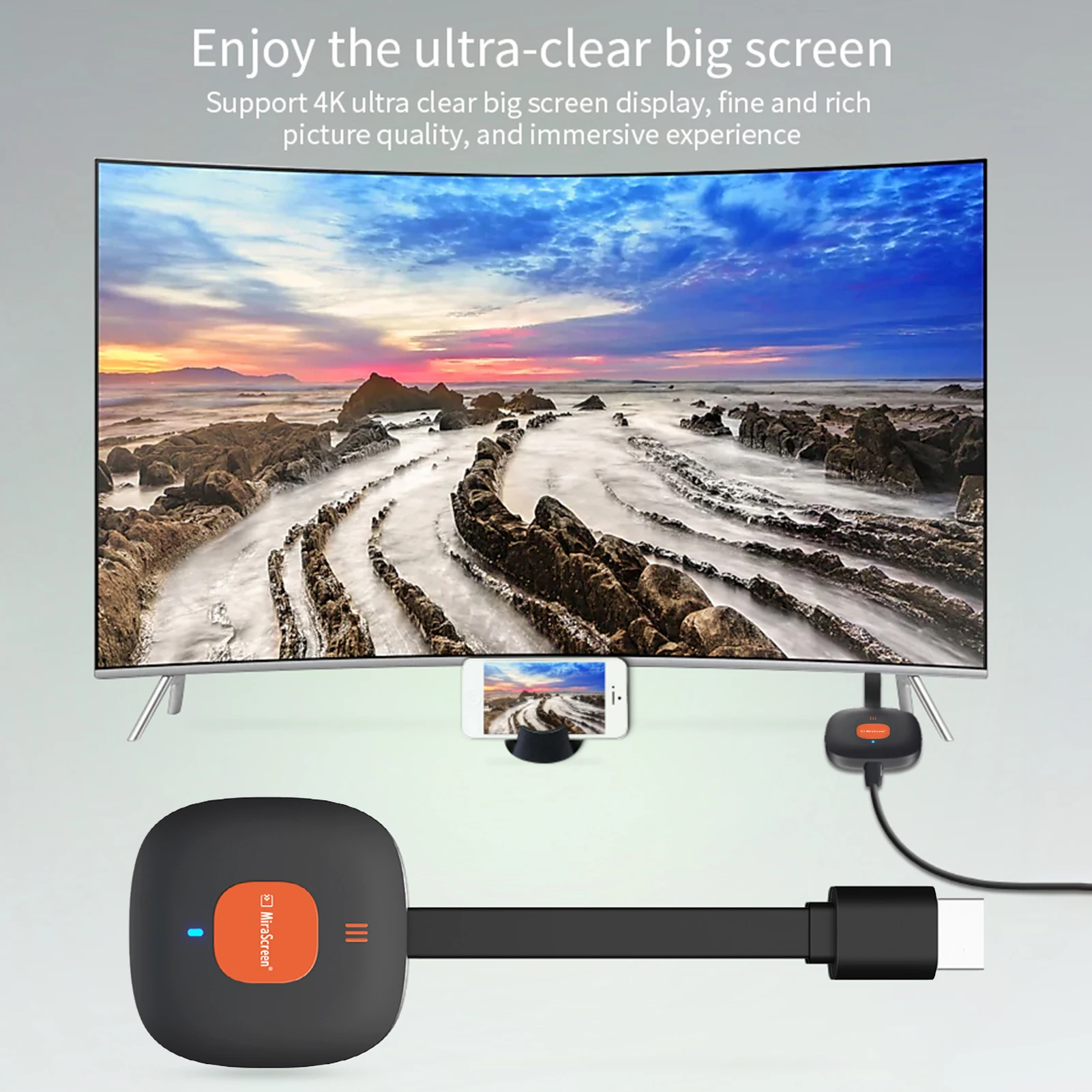 Беспроводной адаптер для дисплея портативный приемник HDMI устройство