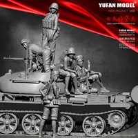 135 resin figure kits yufan model female scout model self assembled yfww 2066