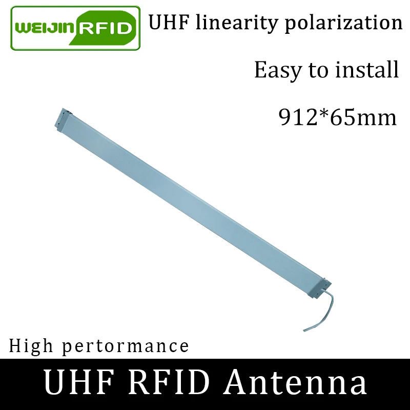 UHF RFID-лента, тонкая антенна VIKITEK 915 МГц, средний диапазон 920-925 М, самообслуживания, библиотека, доступ к двери, встроенный rfid-ридер, антенна