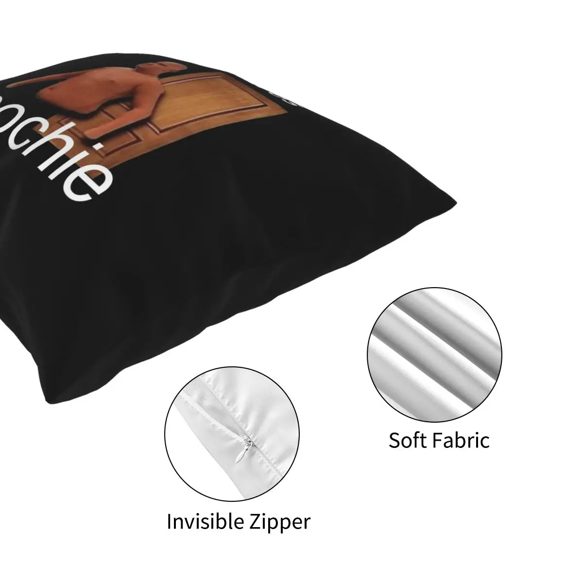 Gibby требует Coochie квадратная наволочка полиэстер печатных Декор Чехлы на подушки