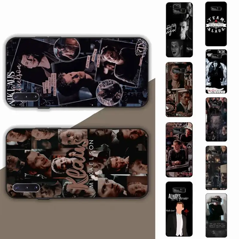 

TOPLBPCS Klaus Mikaelson The Vampire Diaries Phone Case for Samsung Note 5 7 8 9 10 20 pro plus lite ultra A21 12 72