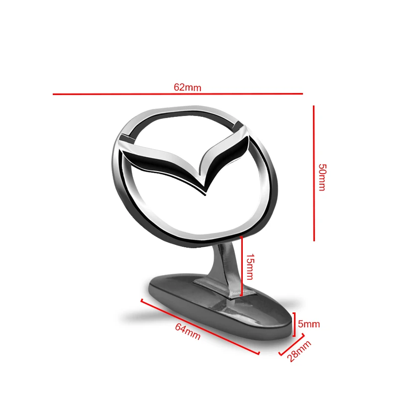 Автомобильные наклейки из цинкового сплава 1 шт. эмблема передней капота