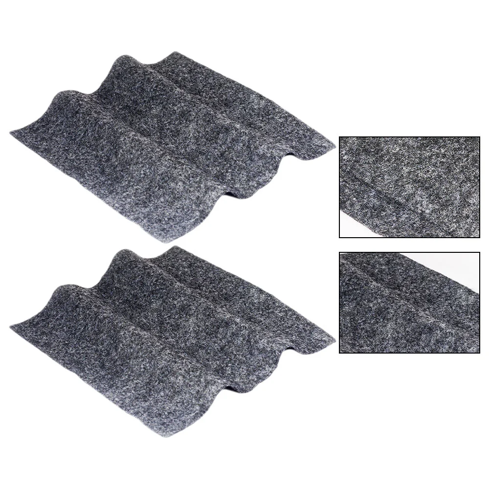 

2pcs Car Scratch Cloth Polish Cloth Repair Tool Nano Surface Rags (Grey)