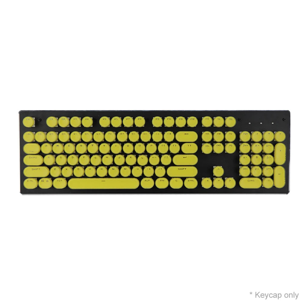 

104Pcs/Set Clear Backlight Keycaps Cover Replacement for Mechanical Keyboard