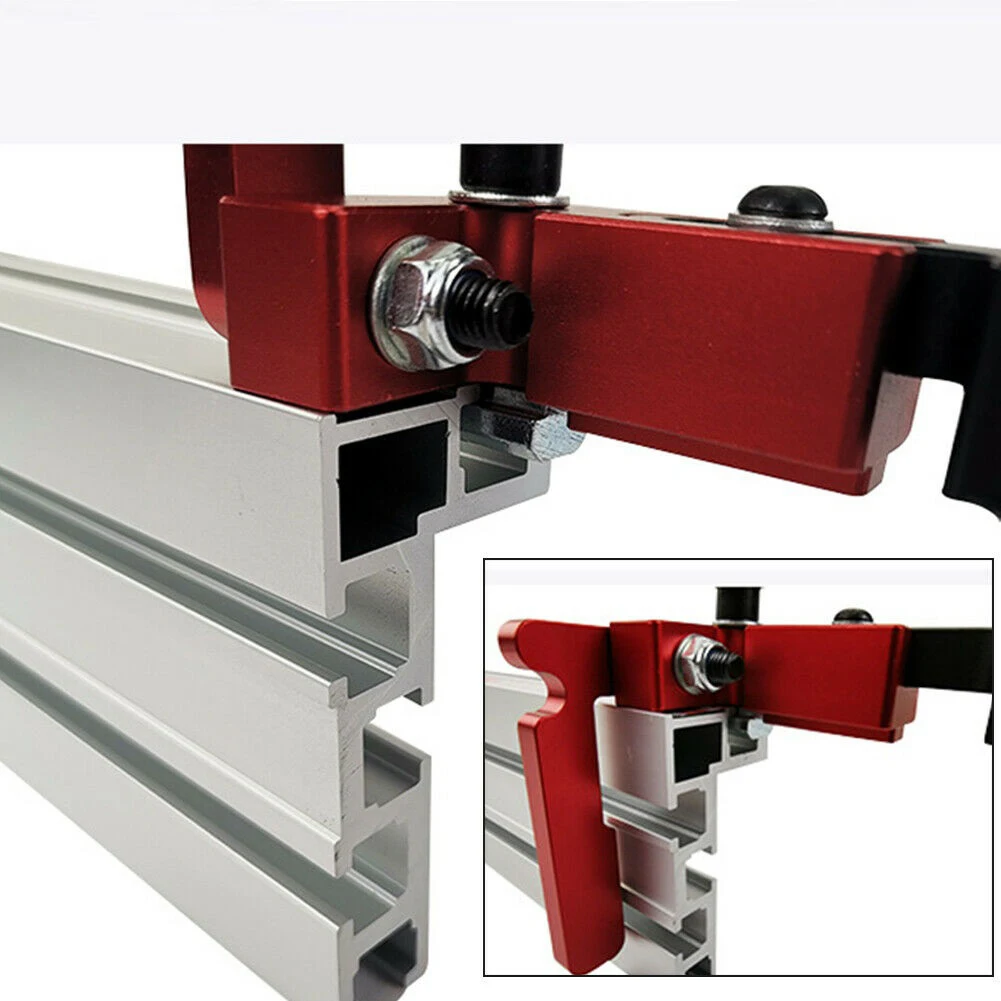 Miter Track Stop T Slot Tracks для 75 типов деревообработки DIY Настольная пила практичный
