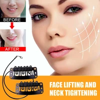 5pair invisible thin face stickers v shape face facial line wrinkle sagging skinface lift up fast chin adhesive tape
