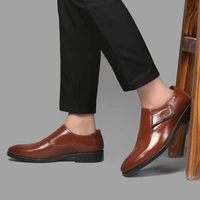 black brown dress leather loafers men elegant italian wedding shoes for men office wear business leather shoes men formal oxford