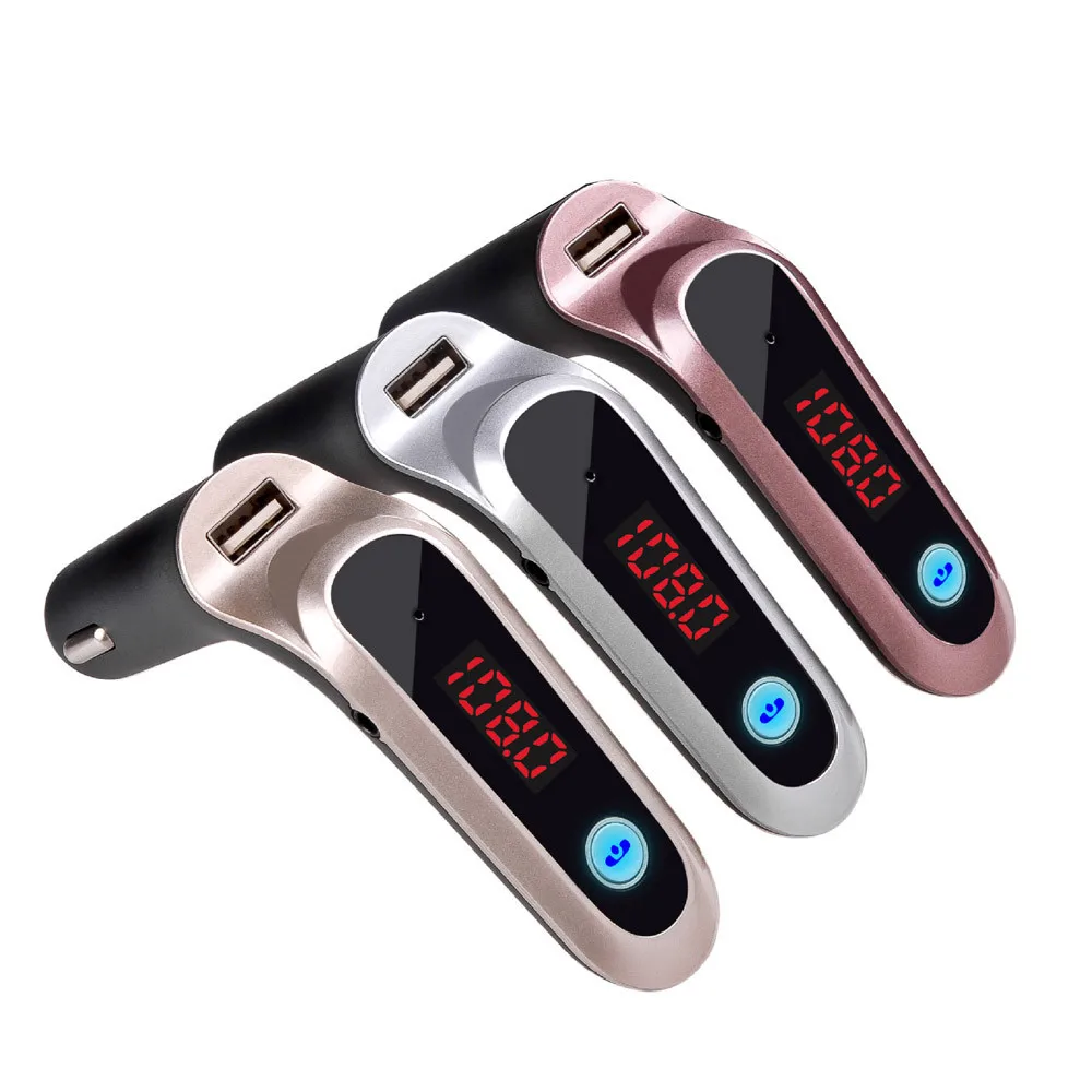 4-в-1 Hands Free Беспроводной Bluetooth FM передатчик модулятор Автомобильный комплект