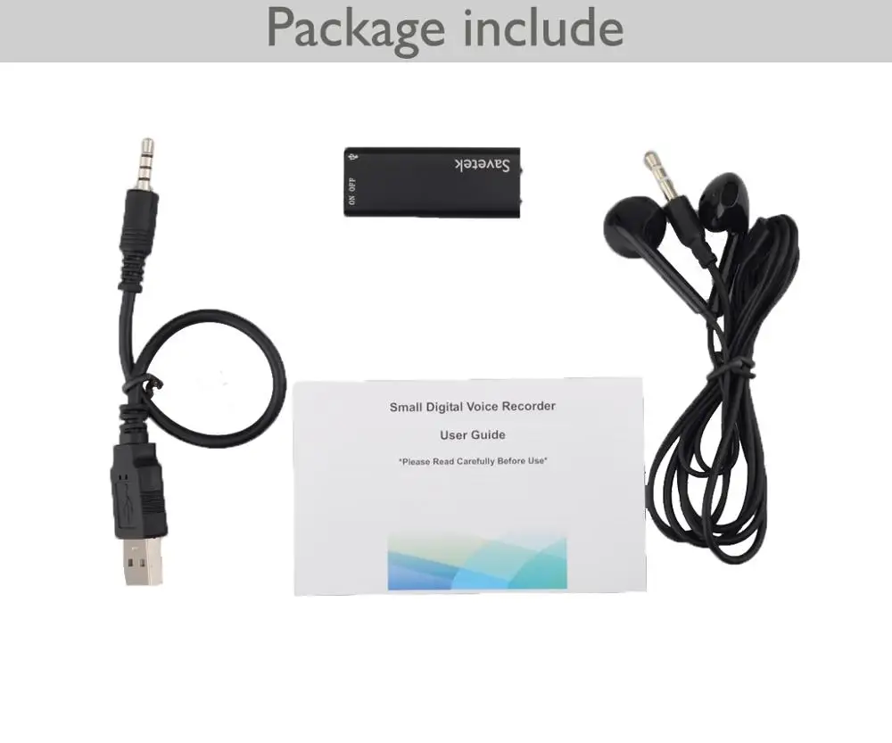 Savetek мини USB ручка с голосовой активацией 8 ГБ 16 цифровой Аудио Диктофон Mp3