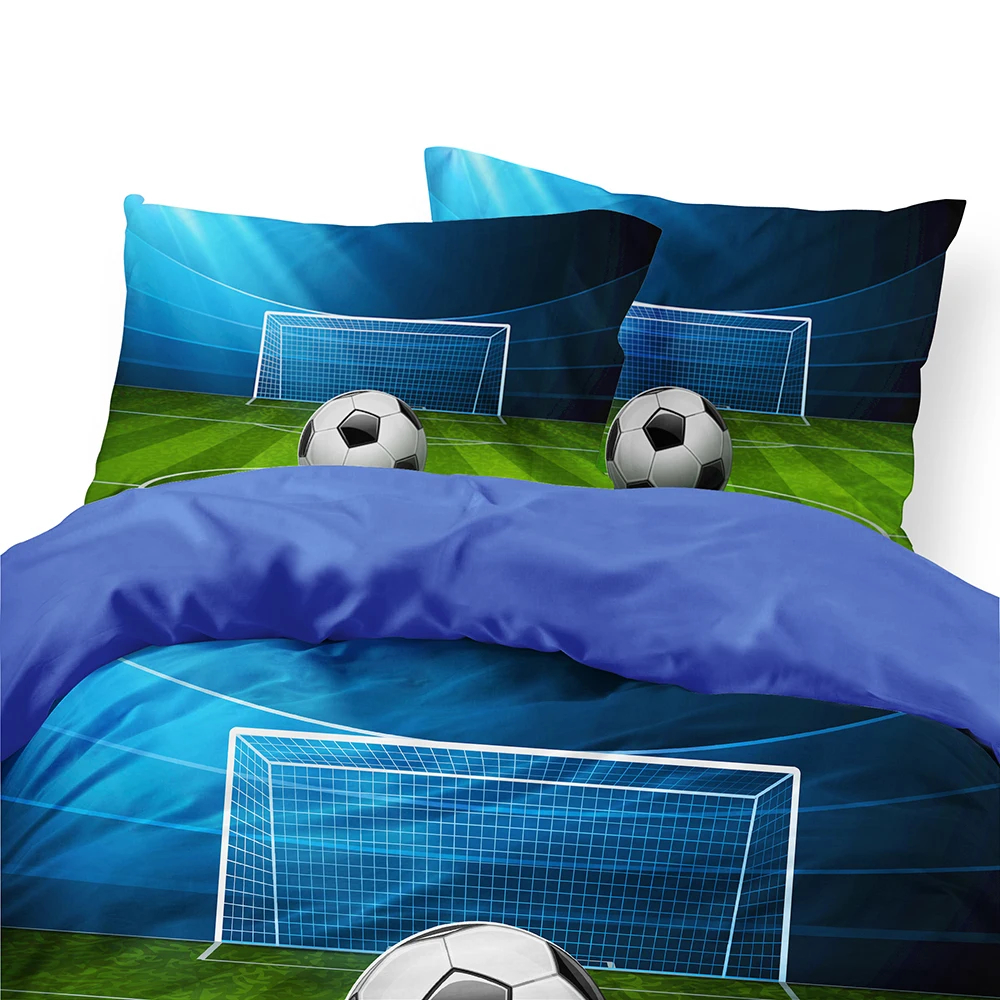 Футбольные баскетбольные фанаты набор пододеяльников детский подарок Комплект