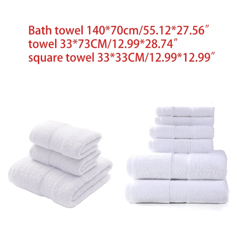 

Beach Bath Sheet Face Towel Cotton Square Towel Set Breathable Absorbent Bathroom Washcloth Home Hotel Travel Accessories