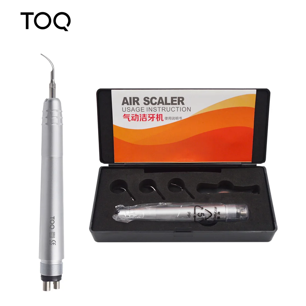 Dental Ultrasonic Air Scaler with 3 Tips Tooth Calculus Remover Cleaning tool Handpiece Whiten Tooth Cleaner Dentist Lab