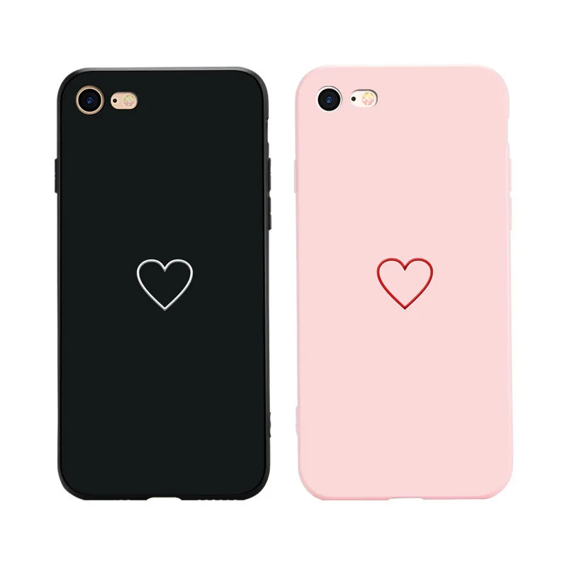 

silicone TPU Little Love Cute phone case For Iphone 12 Mini 11 Pro XS Max X XR 6 6s 7 8 Plus SE Patterned Back Cover Hard Case