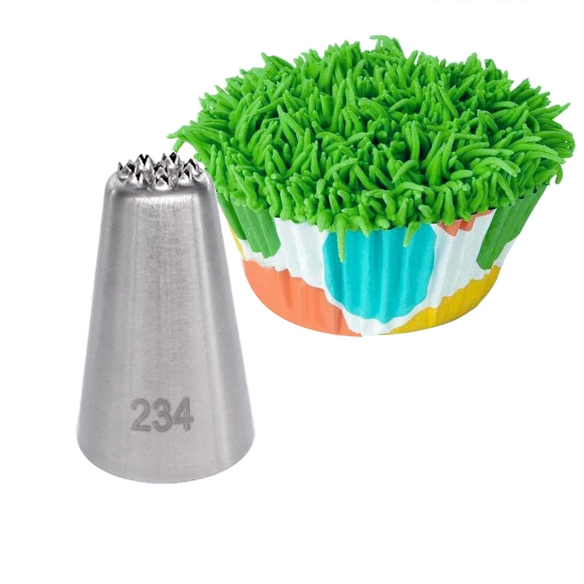 

234# Stainless Steel Icing Piping Nozzles Cake Decorating Pastry Tip Sets Cupcake Tools Bakeware