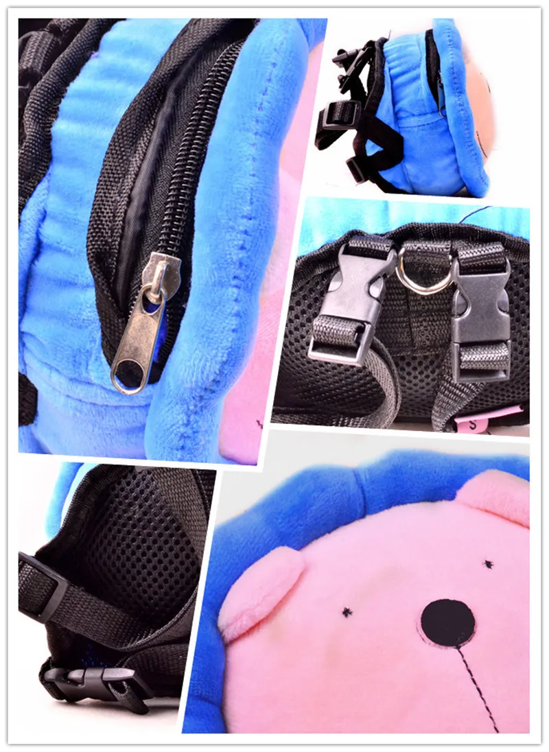 

Dog leash Teddy dog backpack pet dog out of school bag small dog shoulders from backpack leash