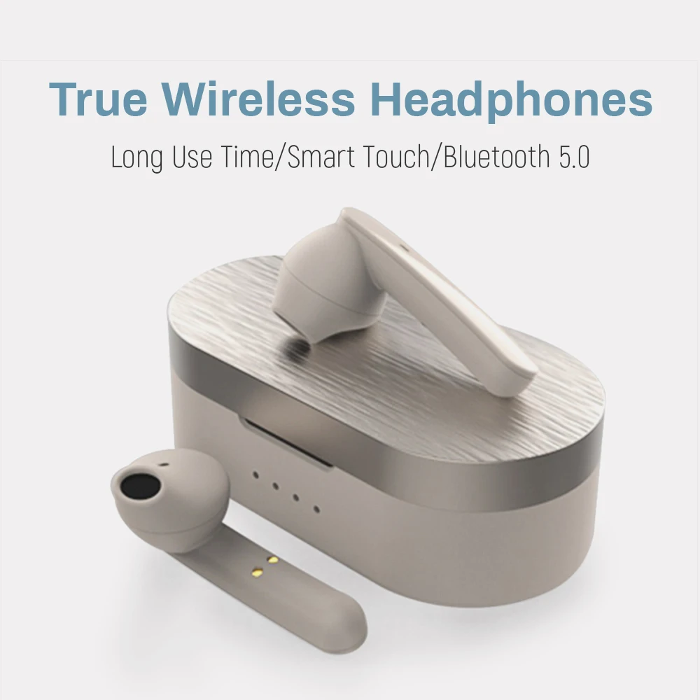 Bluetooth наушники 5 0 Беспроводные спортивные вкладыши стереонаушники со встроенным