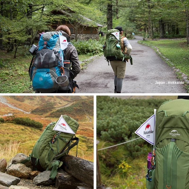 Туристический рюкзак Naturehike 45L 55L 65L уличная профессиональная сумка для альпинизма