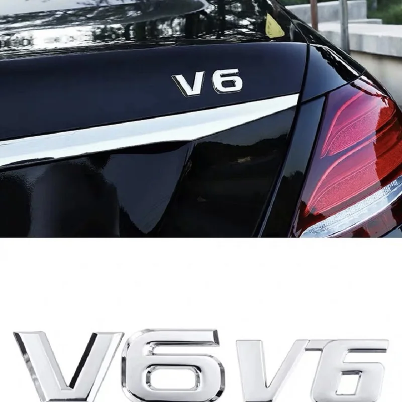 

10x 3D Metal Chrome Logo Car Sticker SPORT Emblem Badge Door Decal Auto Accessories for Toyota Highlander BMW HONDA Car Styling