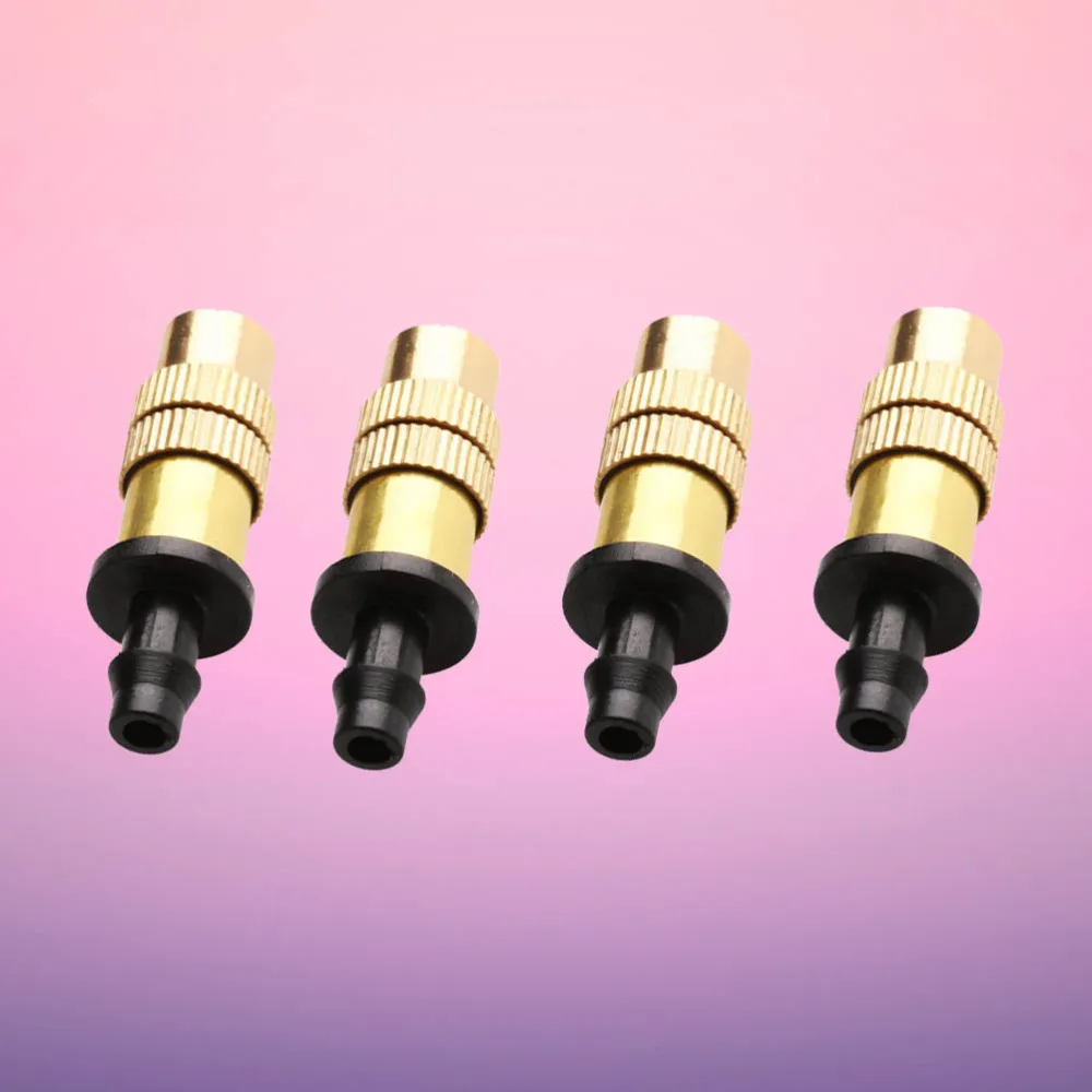 

12 Set New Copper Adjustable Spray Nozzle Spray Atomization Copper Capillary Effect Take 47 Factory Adjustable Irrigation Drippe