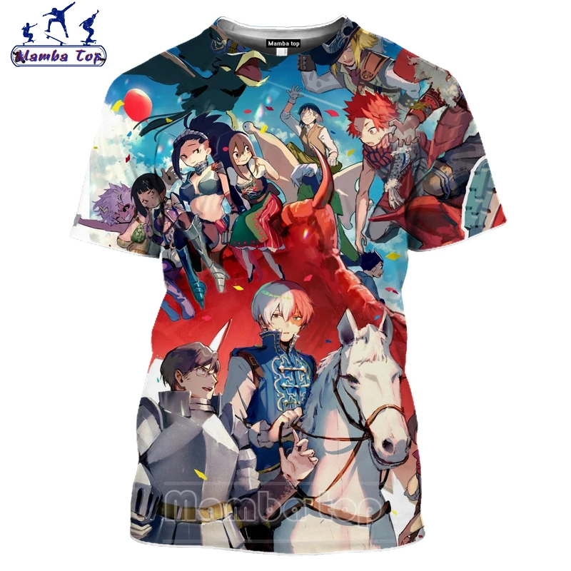 Футболка Mamba Top Boom Girl Jiro Kyoka для кемпинга Мужская футболка с 3D принтом комиксов